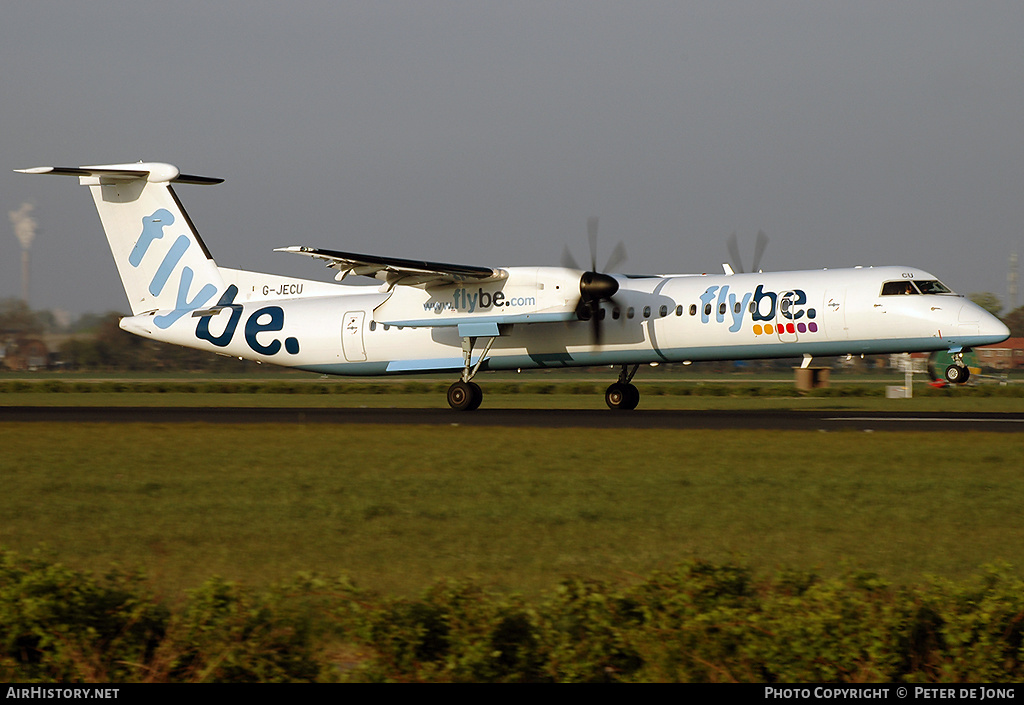 Aircraft Photo of G-JECU | Bombardier DHC-8-402 Dash 8 | Flybe | AirHistory.net #4893