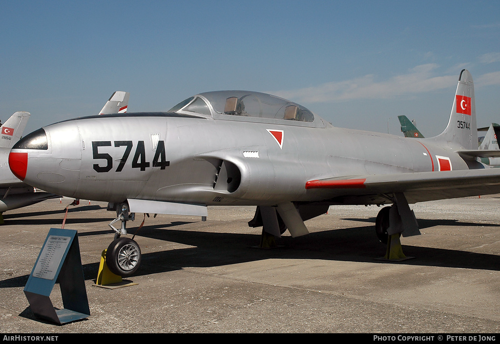 Aircraft Photo of 53-5744 | Lockheed T-33A | Turkey - Air Force | AirHistory.net #4898