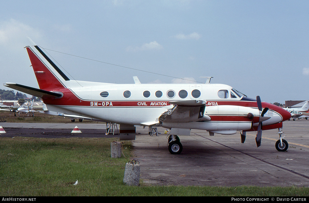 Aircraft Photo of 9M-OPA | Beech 100 King Air | Department of Civil Aviation | AirHistory.net #4901