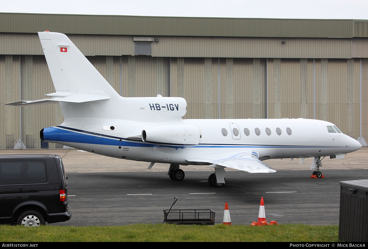 Aircraft Photo of HB-IGV | Dassault Falcon 50 | AirHistory.net #4919