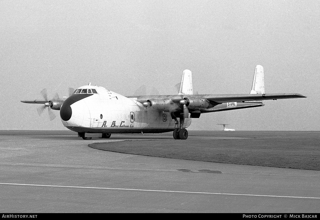 Aircraft Photo of G-APRL | Armstrong Whitworth AW-650 Argosy 101 | Air Bridge Carriers - ABC | AirHistory.net #4929