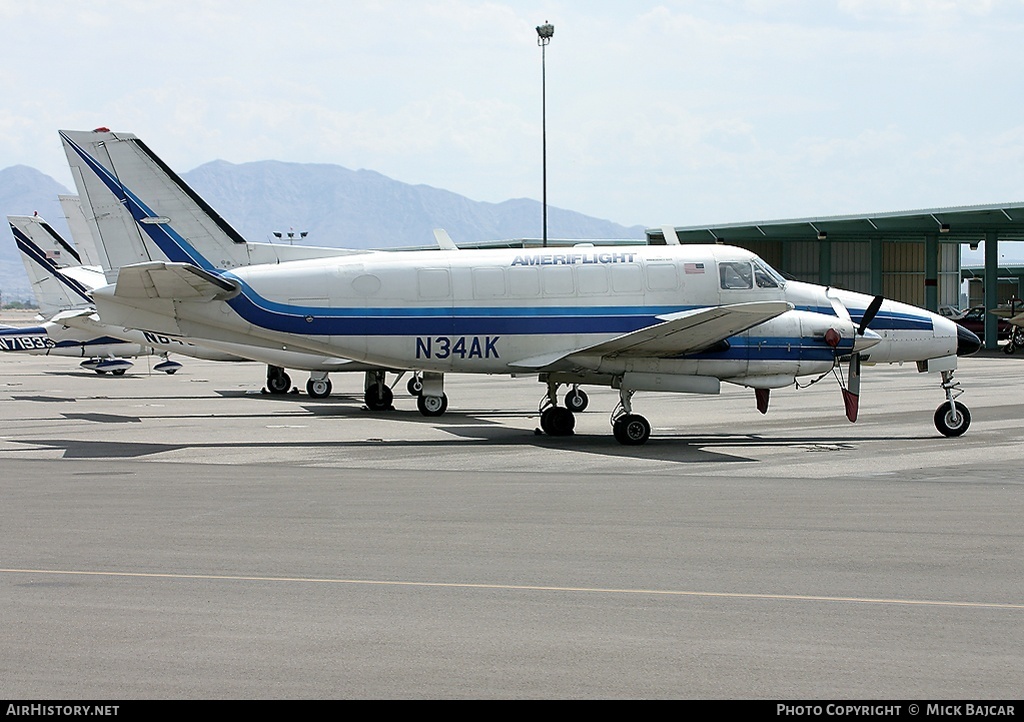 Aircraft Photo of N34AK | Beech 99A Airliner | Ameriflight | AirHistory.net #4934