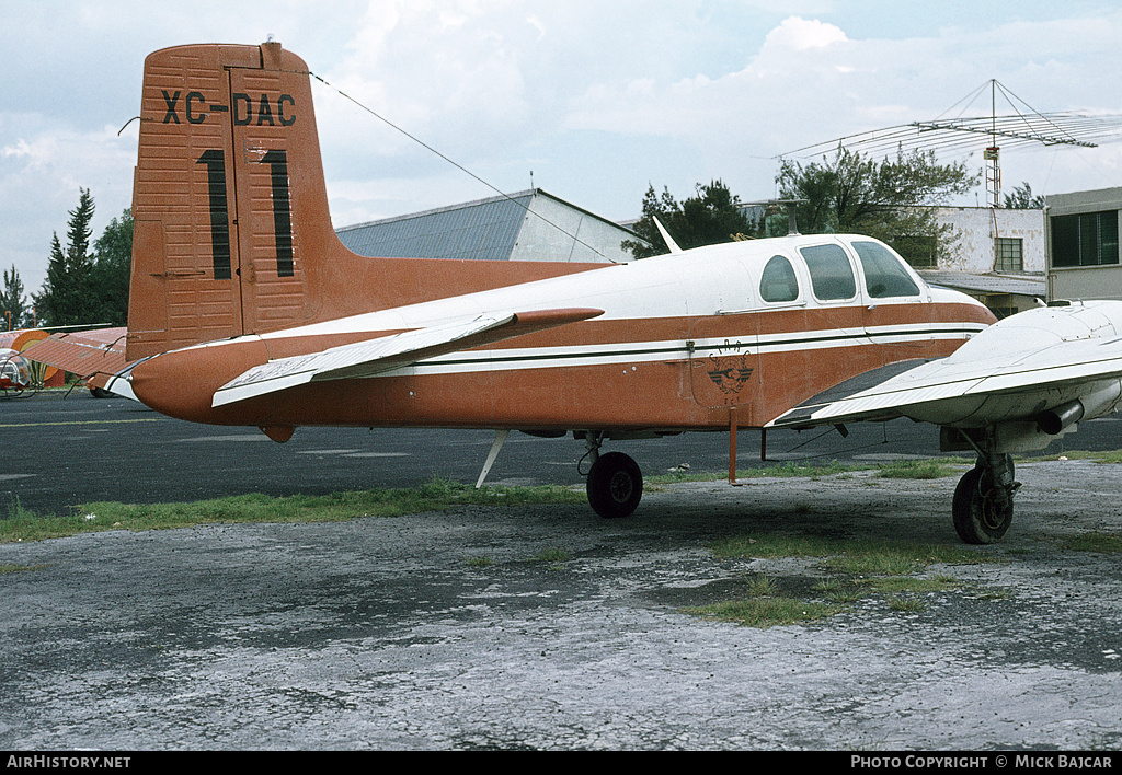 Aircraft Photo of XC-DAC | Beech E50 Twin Bonanza | CIAAC | AirHistory.net #4937