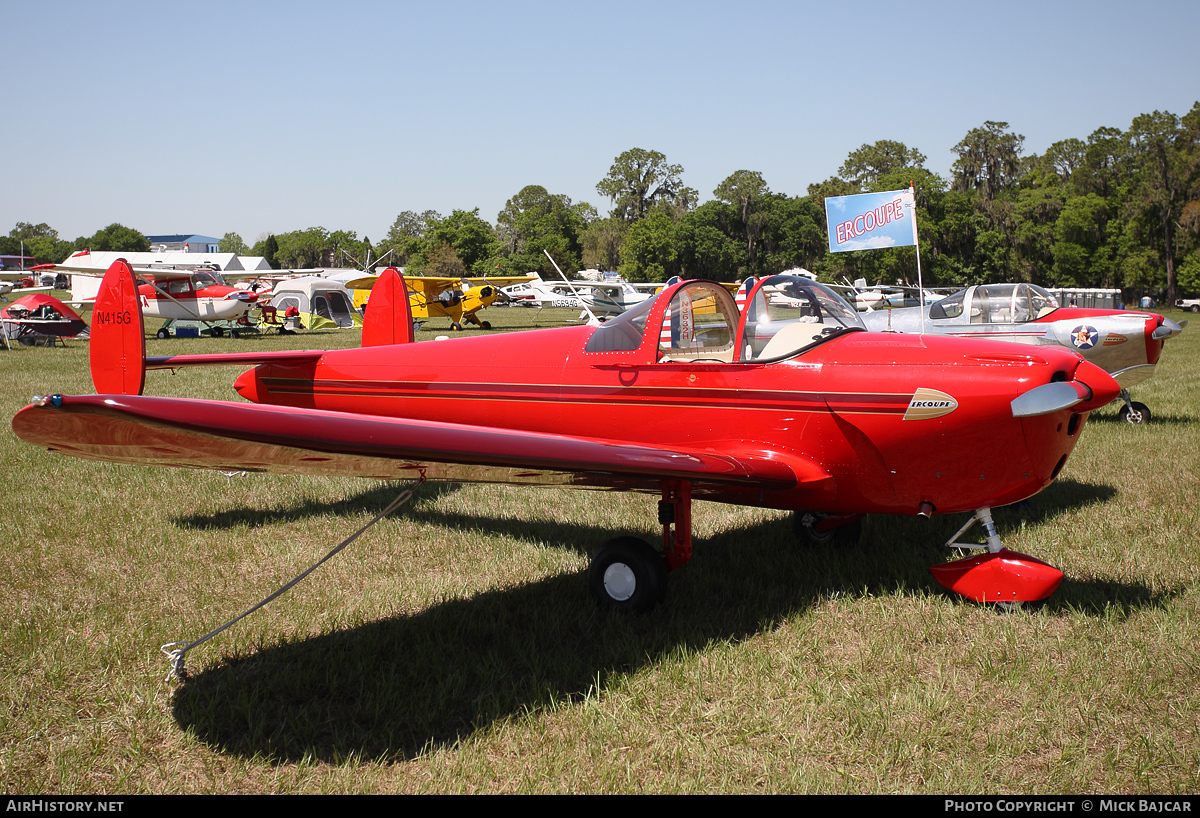 Aircraft Photo of N415G | Erco 415G Ercoupe ClubAir | AirHistory.net #4954