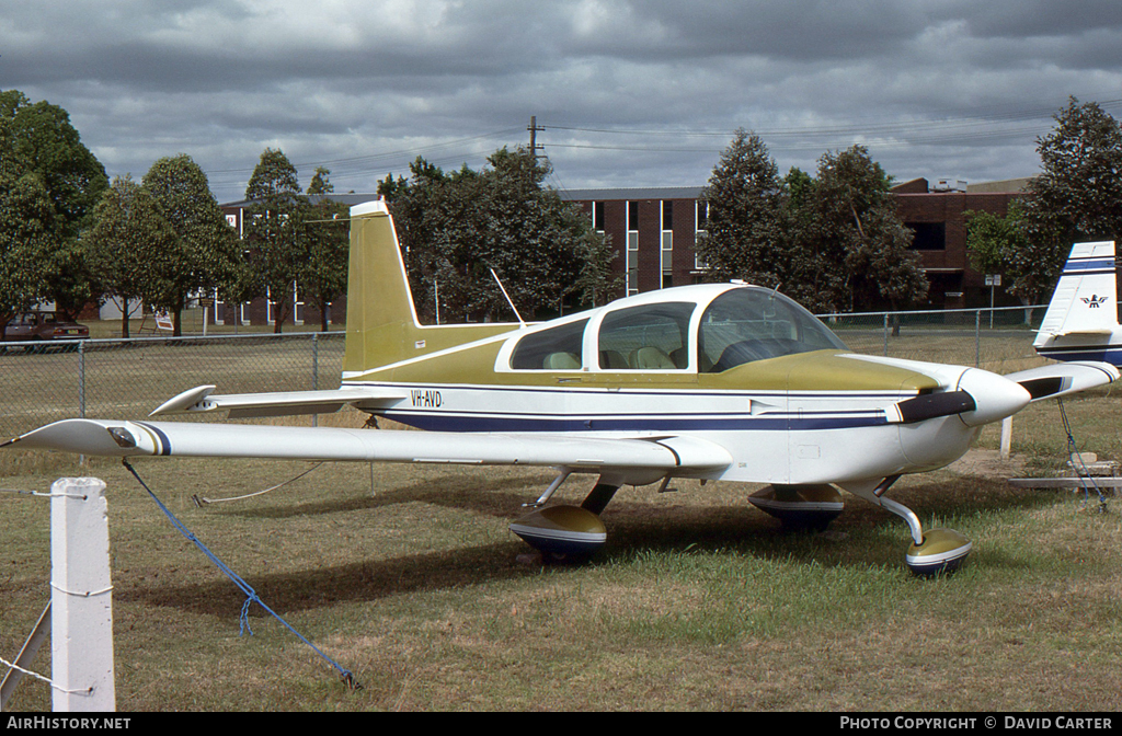 Aircraft Photo of VH-AVD | Grumman American AA-5B Tiger | AirHistory.net #4969