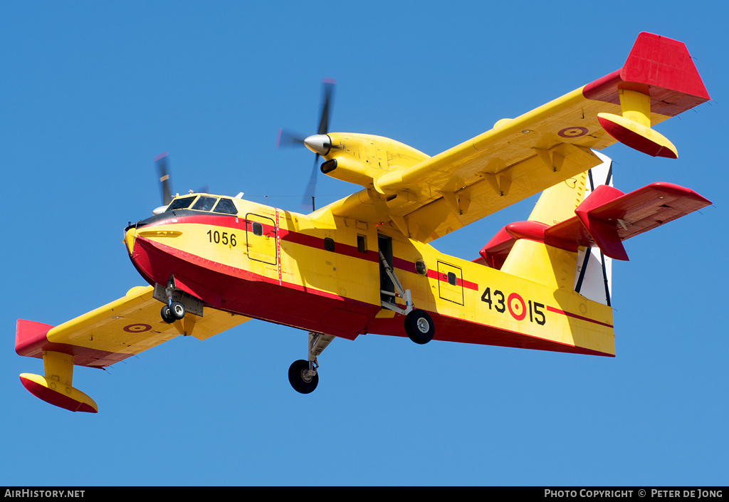 Aircraft Photo of UD-13T-15 | Canadair CL-215T (CL-215-6B11) | Spain - Air Force | AirHistory.net #4986