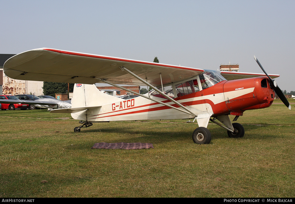 Aircraft Photo of G-ATCD | Beagle D-5/180 Husky | AirHistory.net #4993