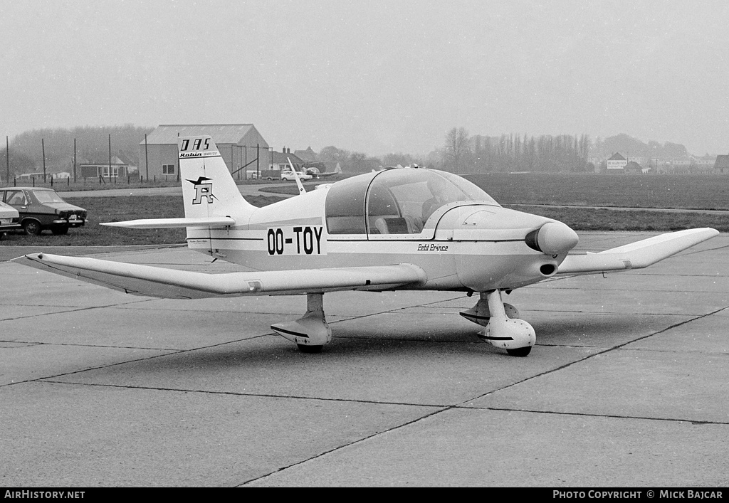 Aircraft Photo of OO-TOY | Robin DR-400-120 Petit Prince | DAS - Devleminck Air Service | AirHistory.net #5028