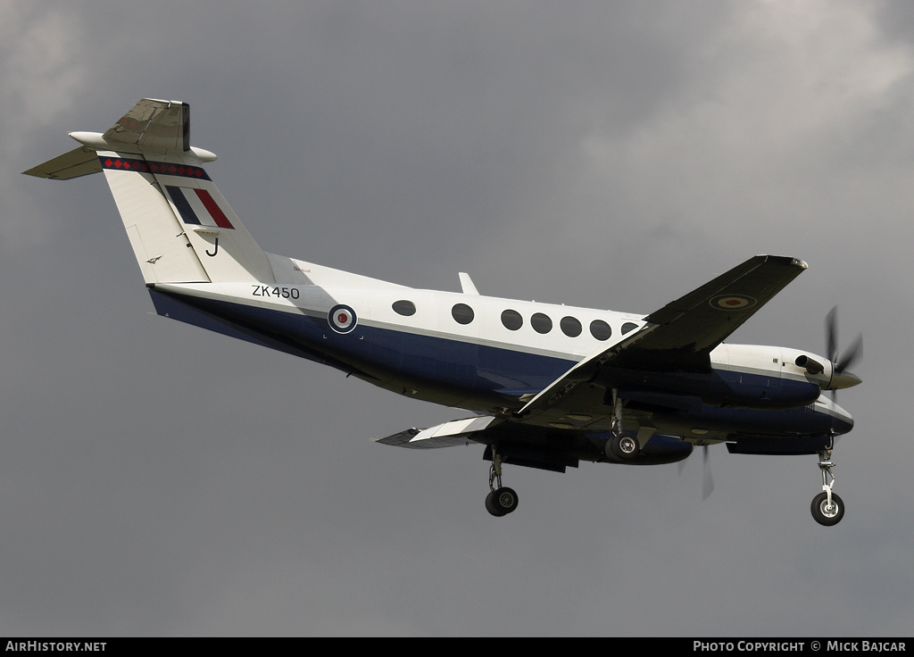 Aircraft Photo of ZK450 | Raytheon B200 King Air | UK - Air Force | AirHistory.net #5056