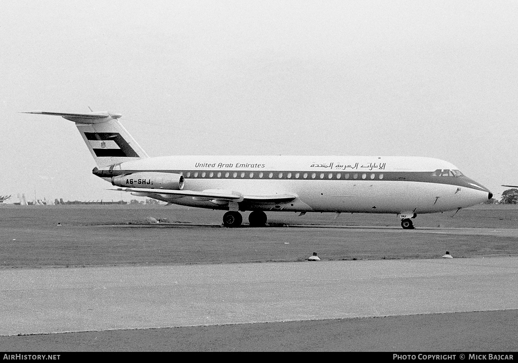 Aircraft Photo of A6-SHJ | BAC 111-401AK One-Eleven | United Arab Emirates Government | AirHistory.net #5060