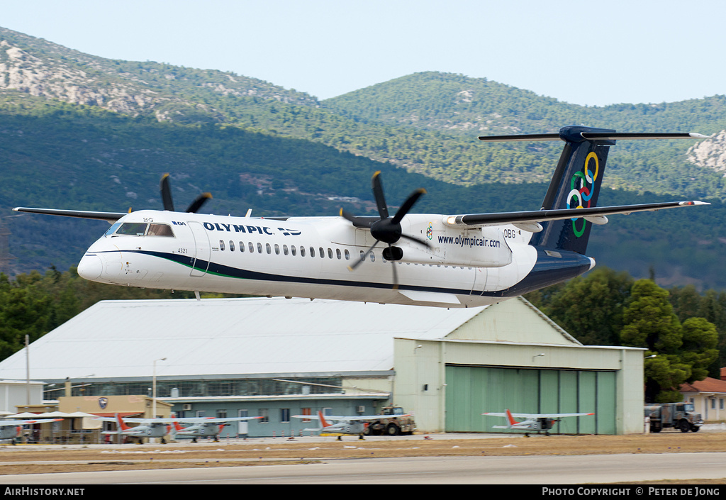 Aircraft Photo of SX-OBG | Bombardier DHC-8-402 Dash 8 | Olympic | AirHistory.net #5064