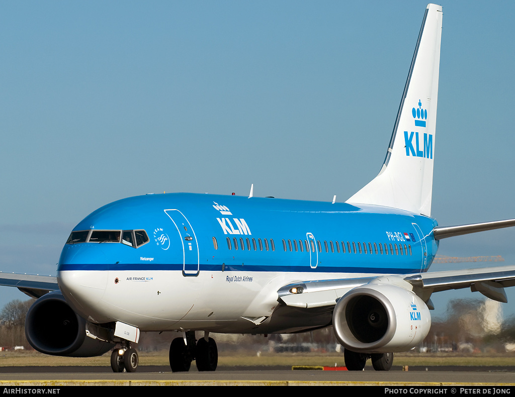 Aircraft Photo of PH-BGL | Boeing 737-7K2 | KLM - Royal Dutch Airlines | AirHistory.net #5066