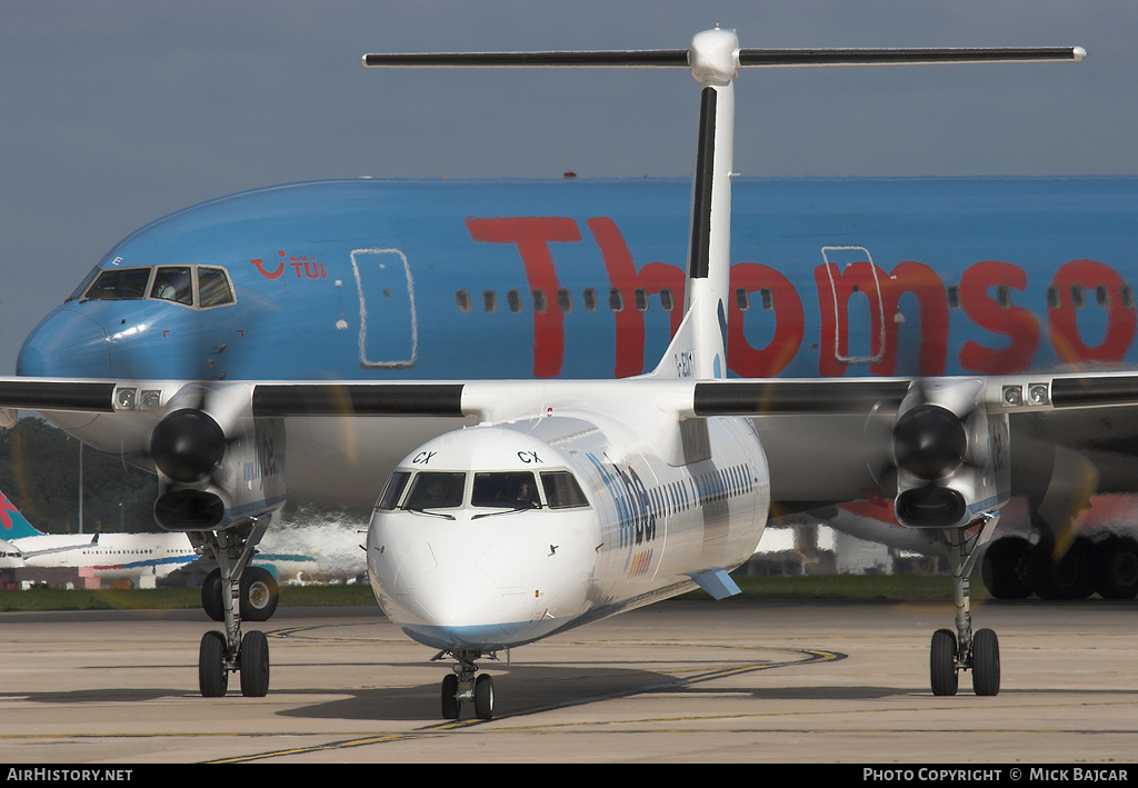 Aircraft Photo of G-JECX | Bombardier DHC-8-402 Dash 8 | Flybe | AirHistory.net #5074