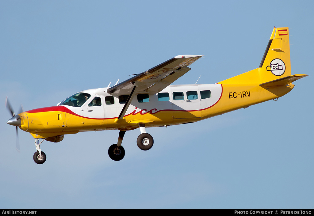 Aircraft Photo of EC-IRV | Cessna 208B Grand Caravan | ICC - Institut Cartogràfic de Catalunya | AirHistory.net #5095