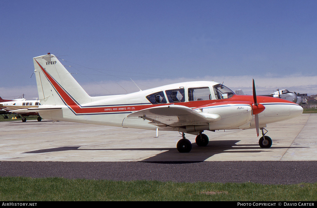 Aircraft Photo of VH-AVP | Piper PA-23-250 Aztec | Campbell Hicks Airways | AirHistory.net #5112