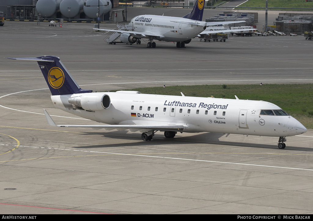 Aircraft Photo of D-ACLW | Canadair CRJ-200LR (CL-600-2B19) | Lufthansa Regional | AirHistory.net #5137