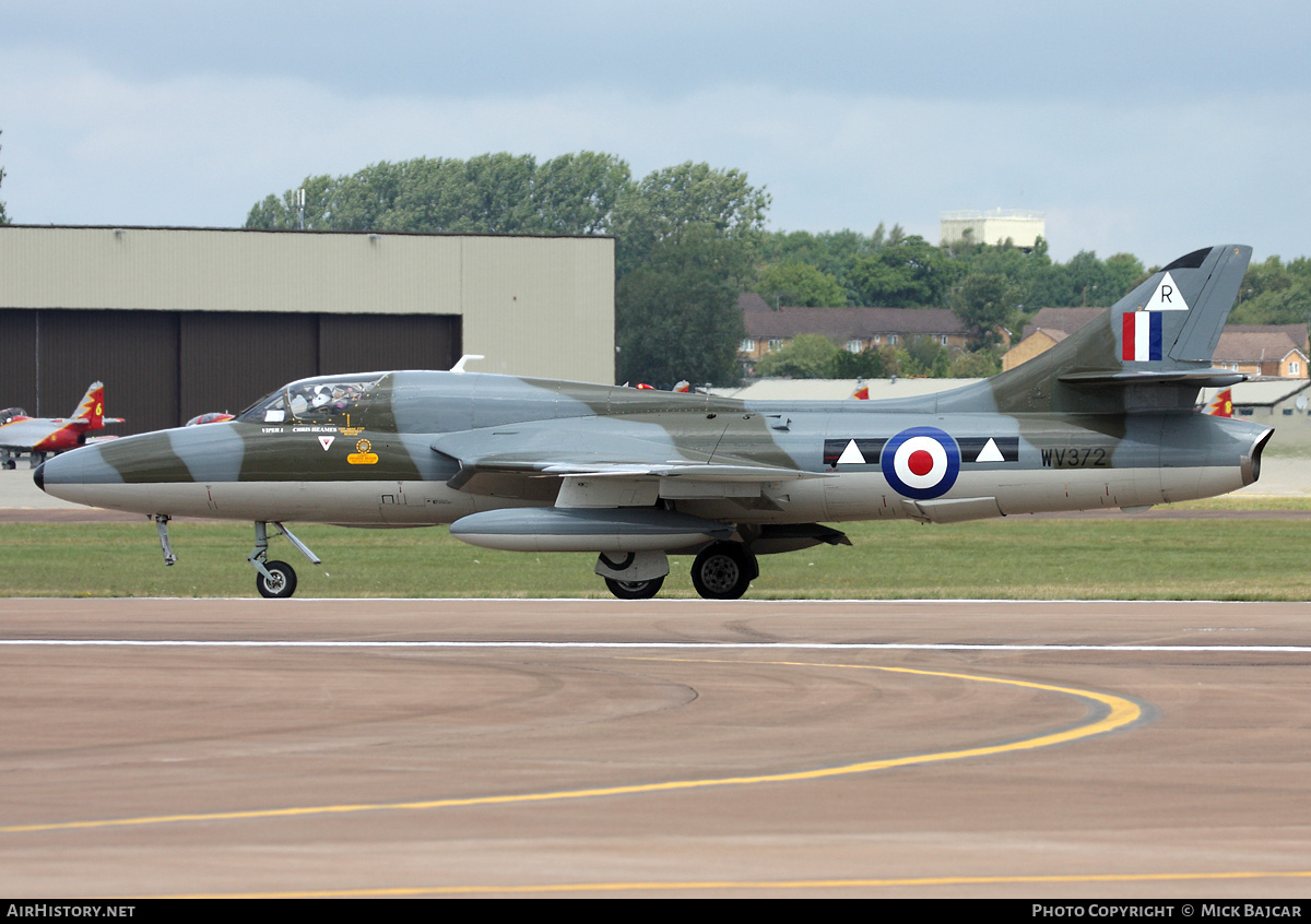 Aircraft Photo of G-BXFI / WV372 | Hawker Hunter T7 | UK - Air Force | AirHistory.net #5140