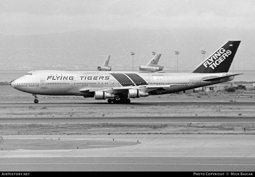 Aircraft Photo of N802FT | Boeing 747-123(SF) | Flying Tigers | AirHistory.net #5162