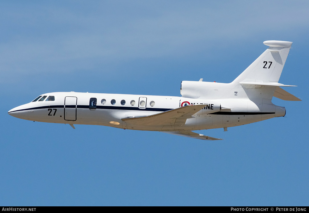 Aircraft Photo of 27 | Dassault Falcon 50MS Surmar | France - Navy | AirHistory.net #5168