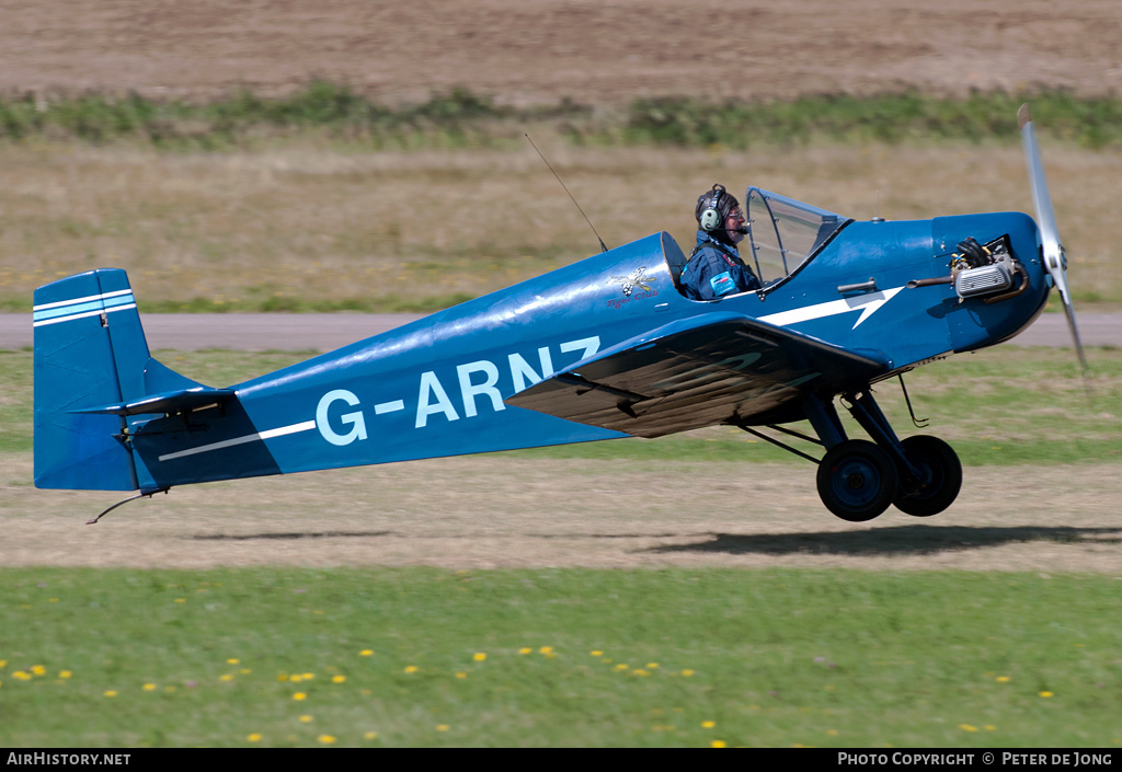 Aircraft Photo of G-ARNZ | Druine D-31 Turbulent | The Tiger Club | AirHistory.net #5188