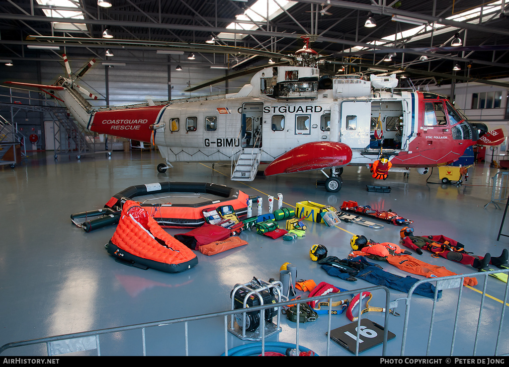 Aircraft Photo of G-BIMU | Sikorsky S-61N MkII | Kustwacht - Netherlands Coastguard | AirHistory.net #5190