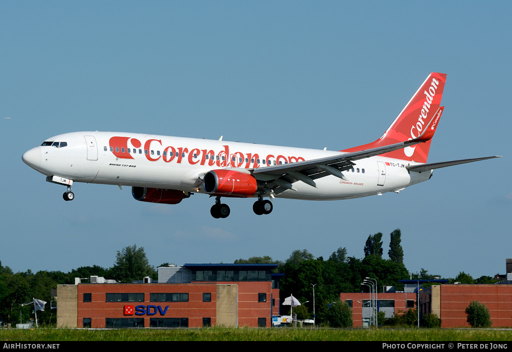 Aircraft Photo of TC-TJM | Boeing 737-8Q8 | Corendon Airlines | AirHistory.net #5201