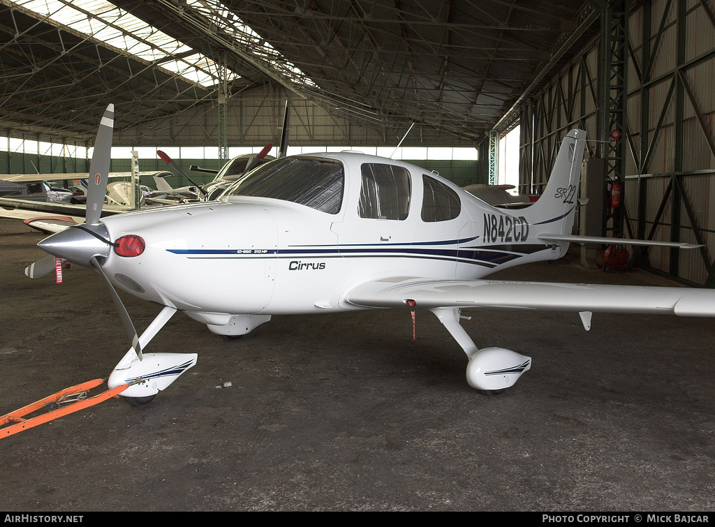 Aircraft Photo of N842CD | Cirrus SR-22 G1 | AirHistory.net #5224