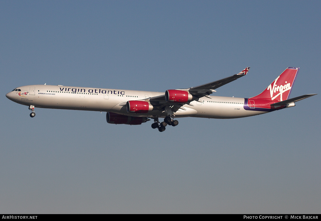 Aircraft Photo of G-VNAP | Airbus A340-642 | Virgin Atlantic Airways | AirHistory.net #5225