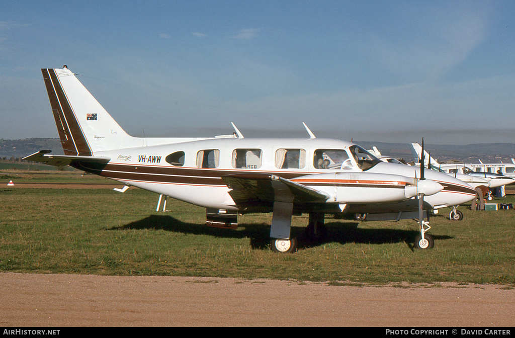 Aircraft Photo of VH-AWW | Piper PA-31-310 Navajo | AirHistory.net #5237