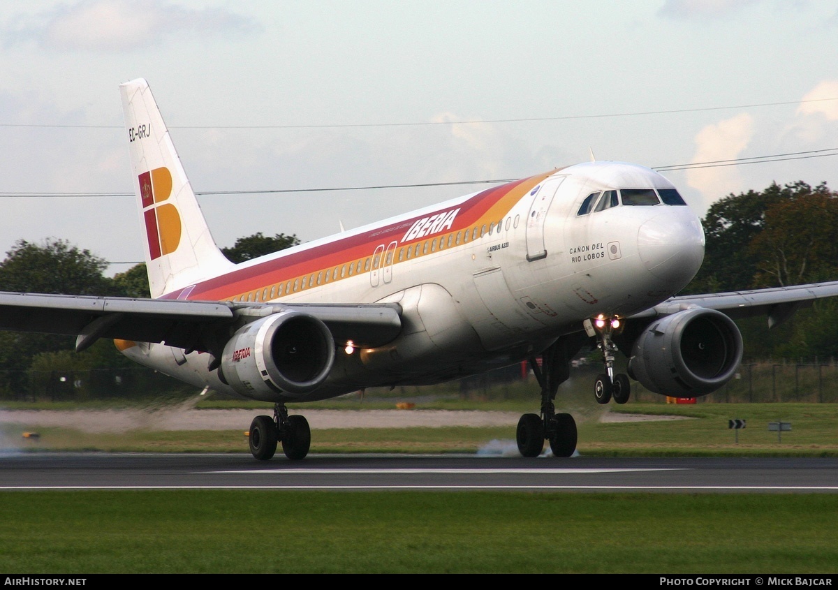 Aircraft Photo of EC-GRJ | Airbus A320-211 | Iberia | AirHistory.net #5250