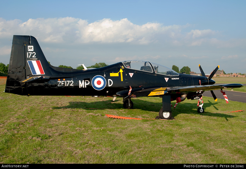 Aircraft Photo of ZF172 | Short S-312 Tucano T1 | UK - Air Force | AirHistory.net #5271