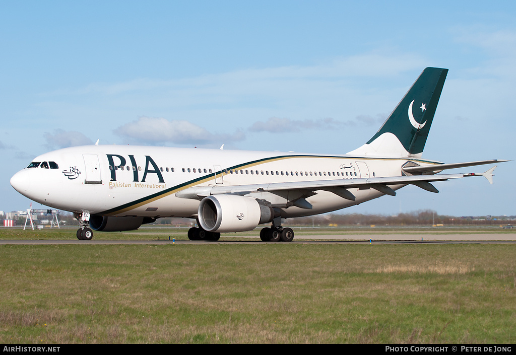 Aircraft Photo of AP-BEC | Airbus A310-308 | Pakistan International Airlines - PIA | AirHistory.net #5282