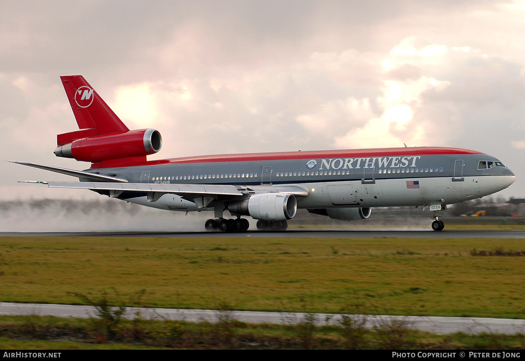 Aircraft Photo of N234NW | McDonnell Douglas DC-10-30 | Northwest Airlines | AirHistory.net #5283