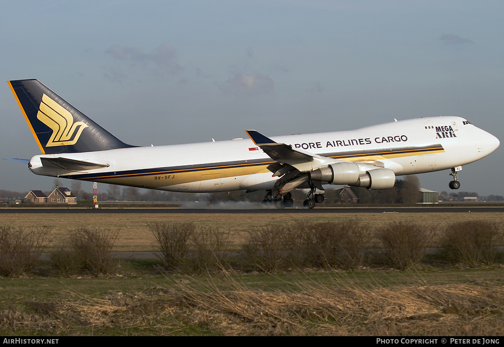 Aircraft Photo of 9V-SFJ | Boeing 747-412F/SCD | Singapore Airlines Cargo | AirHistory.net #5289