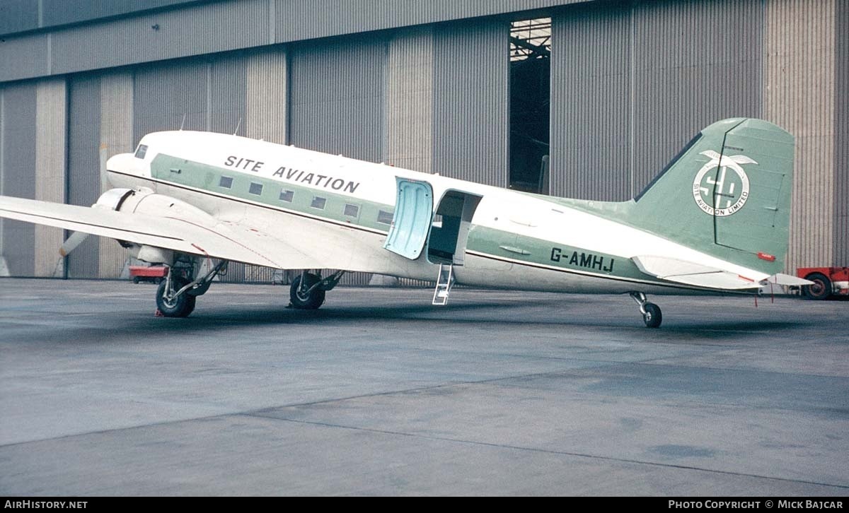 Aircraft Photo of G-AMHJ | Douglas C-47A Skytrain | Site Aviation | AirHistory.net #5292