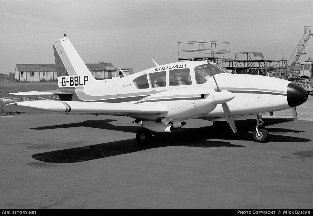 Aircraft Photo of G-BBLP | Piper PA-23-250 Aztec D | Euroair | AirHistory.net #5305