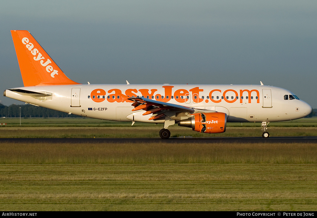 Aircraft Photo of G-EZFP | Airbus A319-111 | EasyJet | AirHistory.net #5309