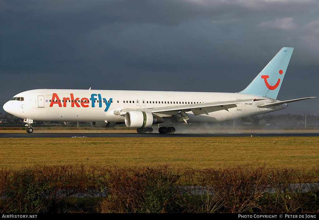 Aircraft Photo of PH-AHY | Boeing 767-383/ER | ArkeFly | AirHistory.net #5316