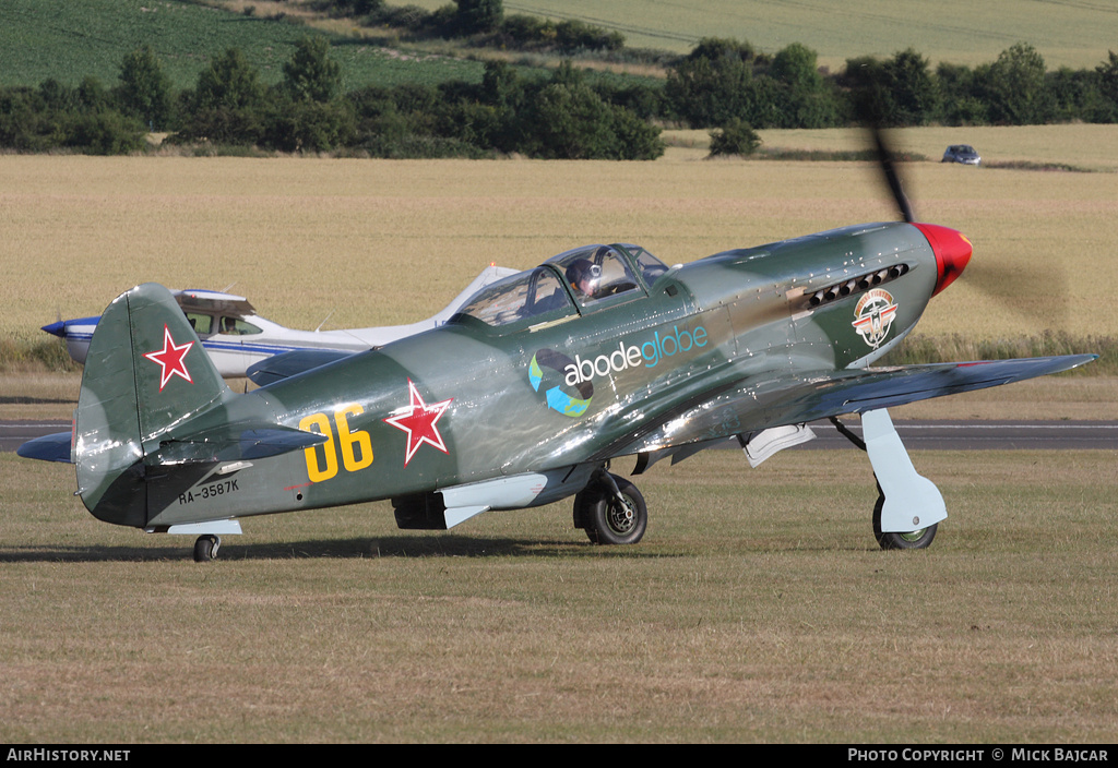 Aircraft Photo of RA-3587K / 06 yellow | Yakovlev Yak-9UM | Soviet Union - Air Force | AirHistory.net #5318