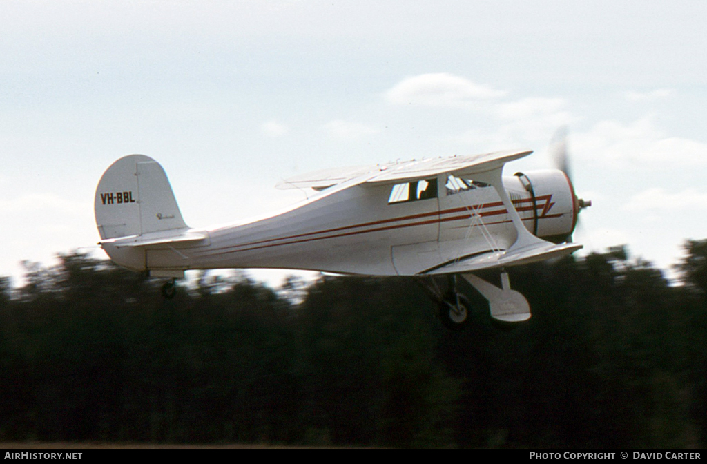 Aircraft Photo of VH-BBL | Beech D17RM | AirHistory.net #5339