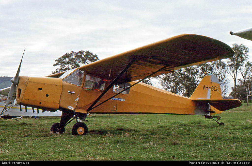 Aircraft Photo of VH-BCG | Taylorcraft E Auster Mk3 | AirHistory.net #5345
