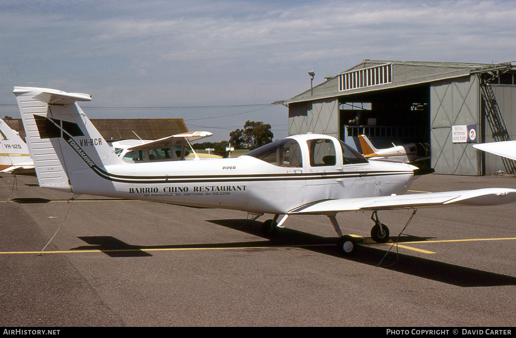 Aircraft Photo of VH-BCR | Piper PA-38-112 Tomahawk | Barrio Chino Restaurant | AirHistory.net #5350
