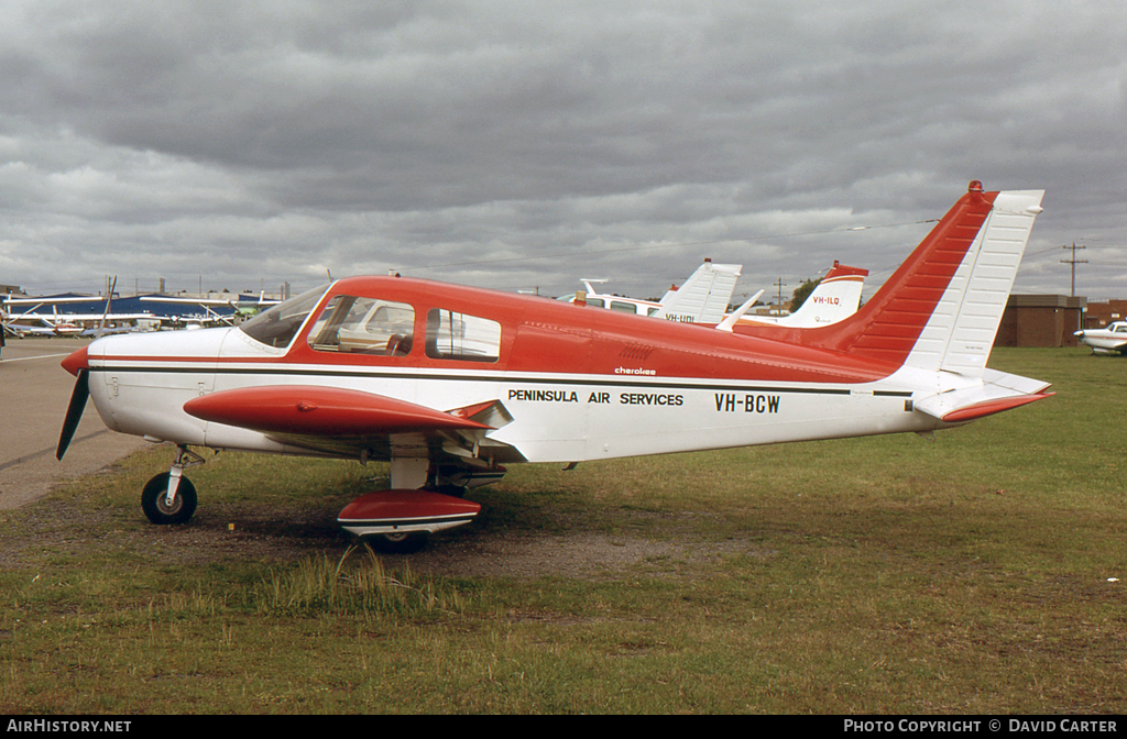 Aircraft Photo of VH-BCW | Piper PA-28-140 Cherokee Cruiser | Peninsula Air Services | AirHistory.net #5354