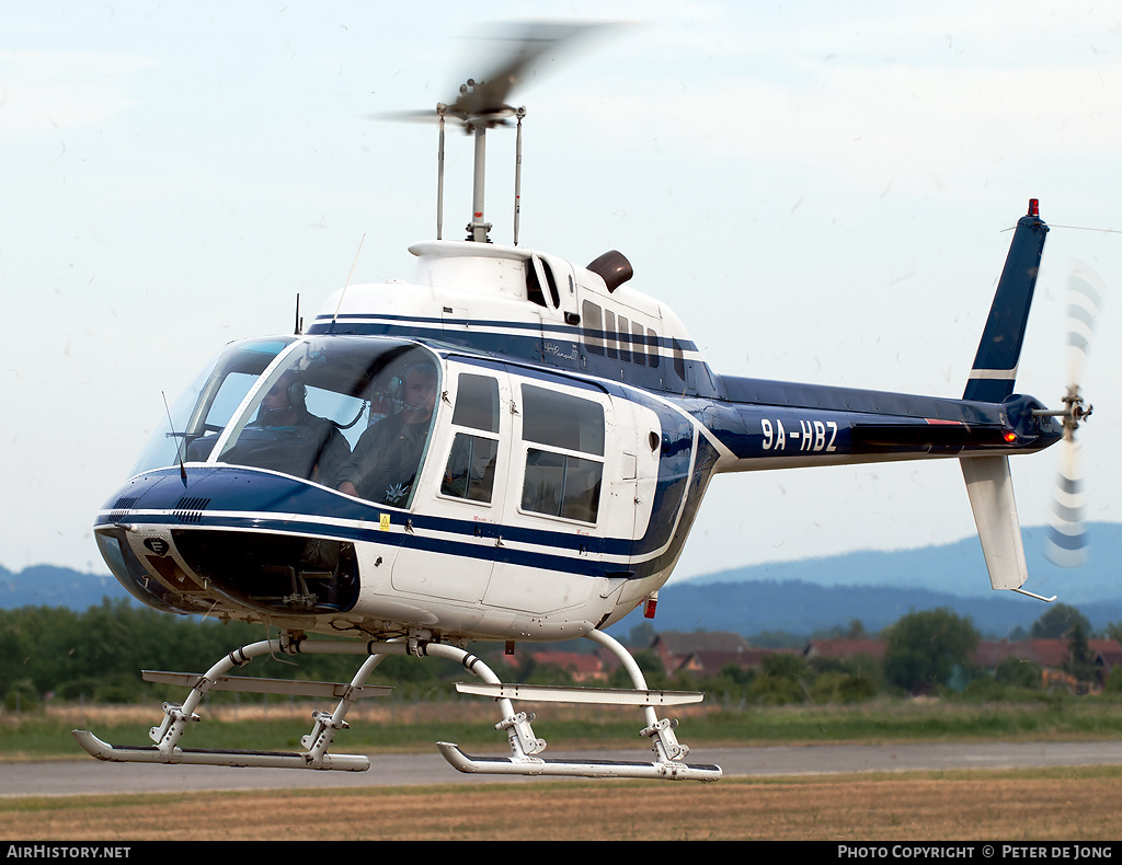 Aircraft Photo of 9A-HBZ | Bell 206B-3 JetRanger III | Croatia - Police | AirHistory.net #5361