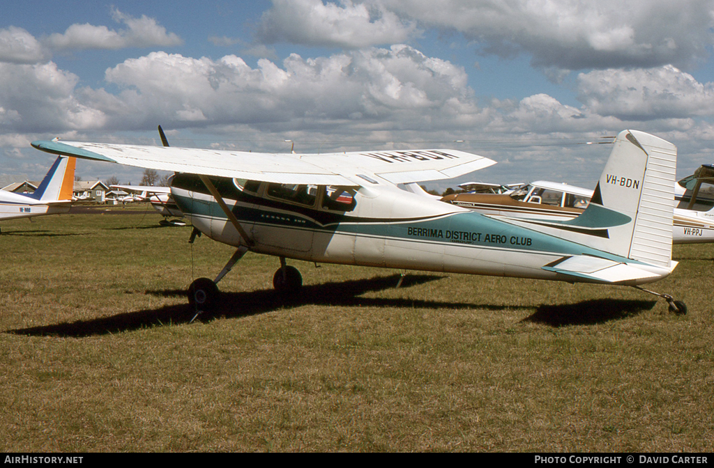 Aircraft Photo of VH-BDN | Cessna 180 | Berrima District Aero Club | AirHistory.net #5366
