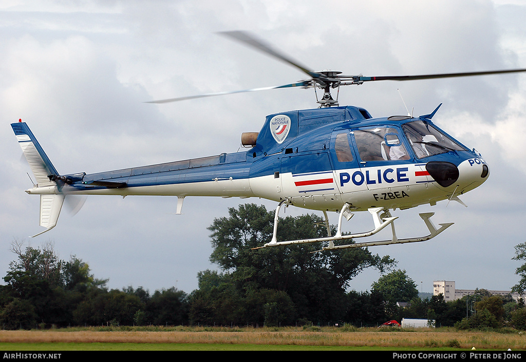 Aircraft Photo of F-ZBEA | Aerospatiale AS-350B Ecureuil | Police Nationale | AirHistory.net #5404