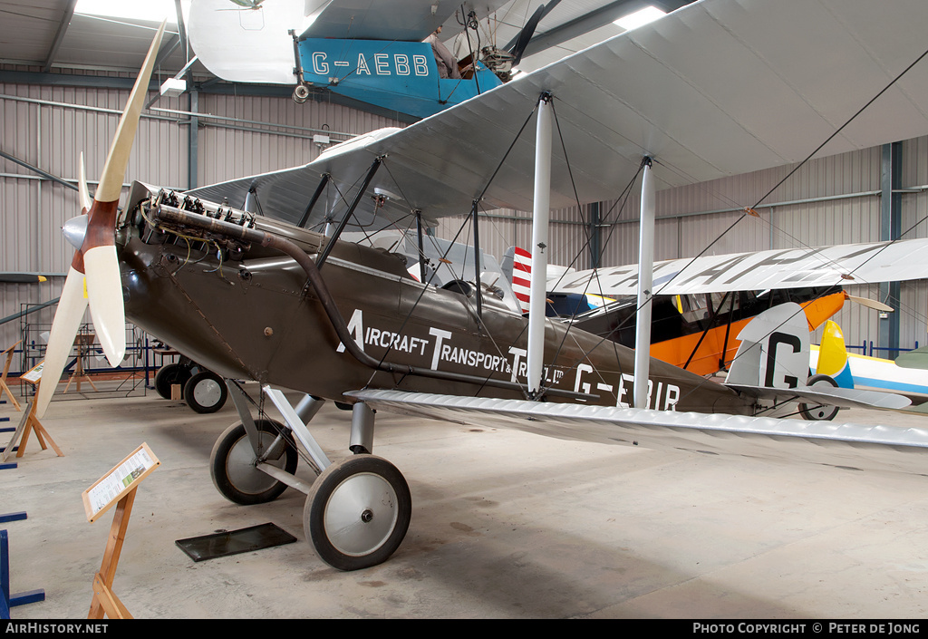 Aircraft Photo of G-EBIR | De Havilland D.H. 51 | Air Transport & Travel | AirHistory.net #5405