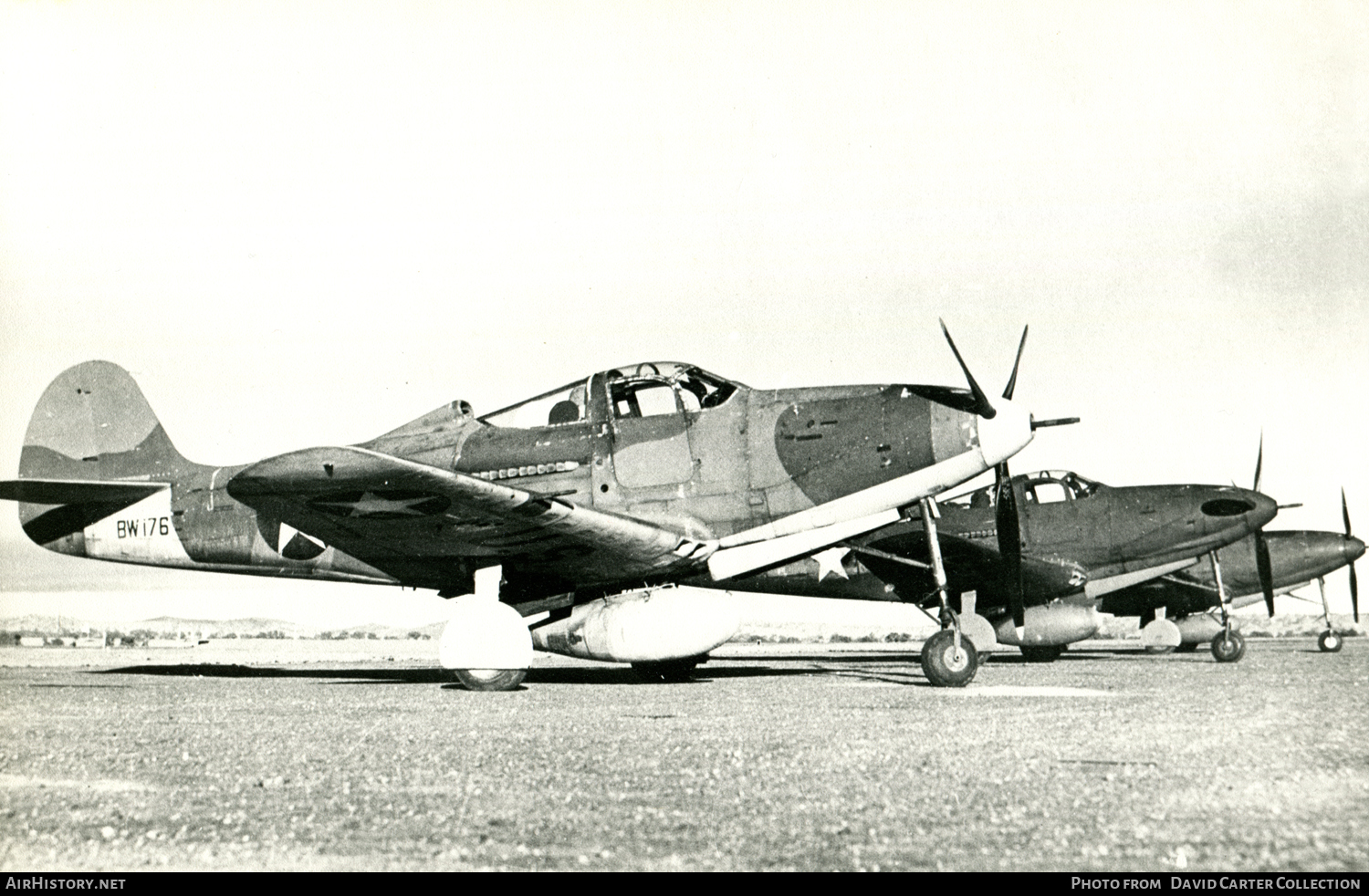 Aircraft Photo of BW176 | Bell P-400 Airacobra | USA - Air Force | AirHistory.net #5430