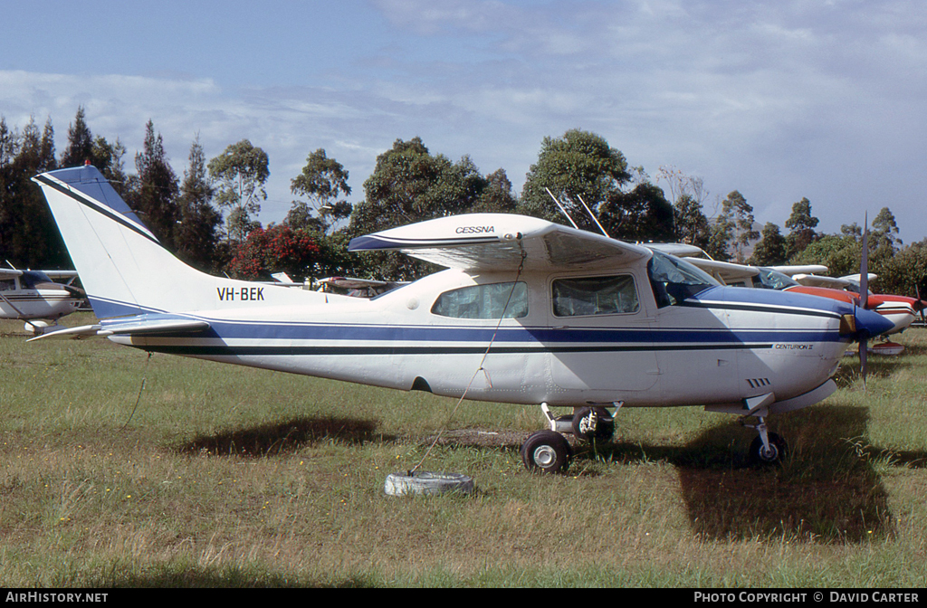 Aircraft Photo of VH-BEK | Cessna 210N Centurion II | AirHistory.net #5440