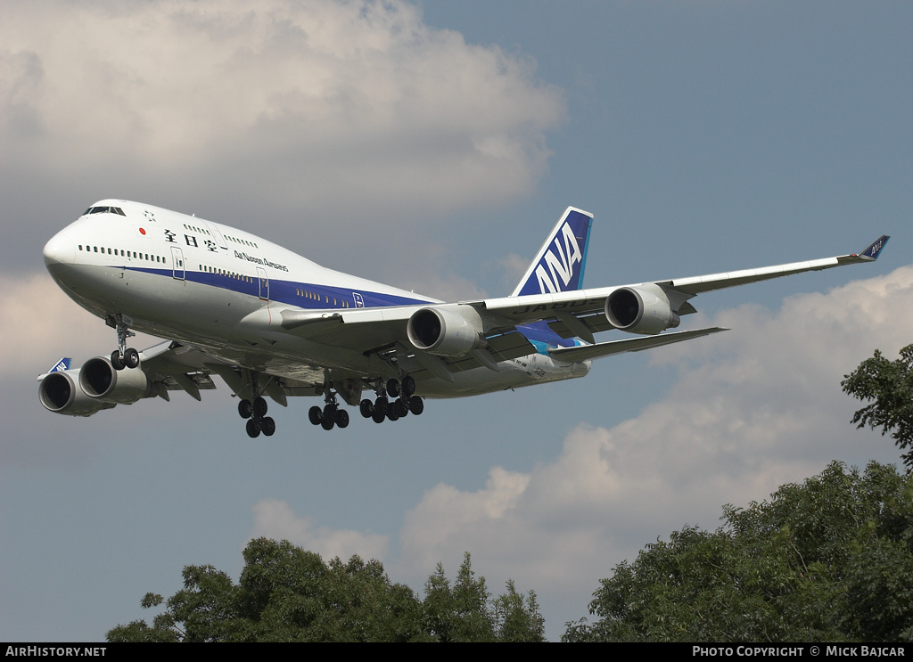 Aircraft Photo of JA8096 | Boeing 747-481 | All Nippon Airways - ANA | AirHistory.net #5473